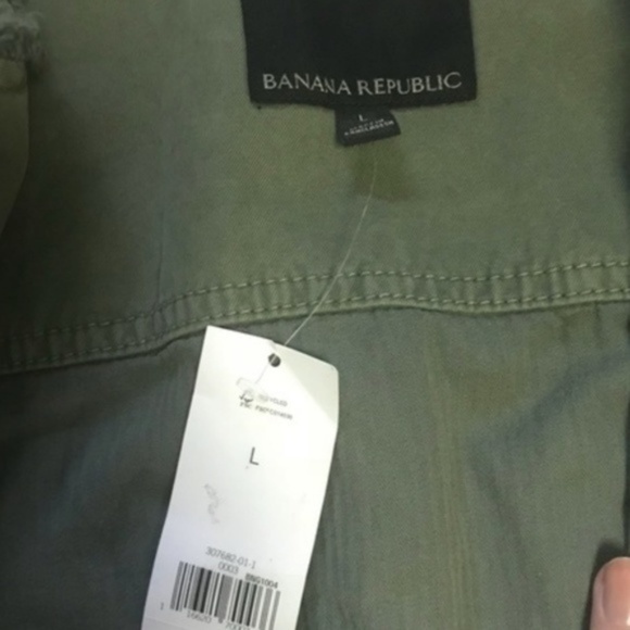 Banana Republic Wrap Military Jacket Size L - Picture 5 of 8